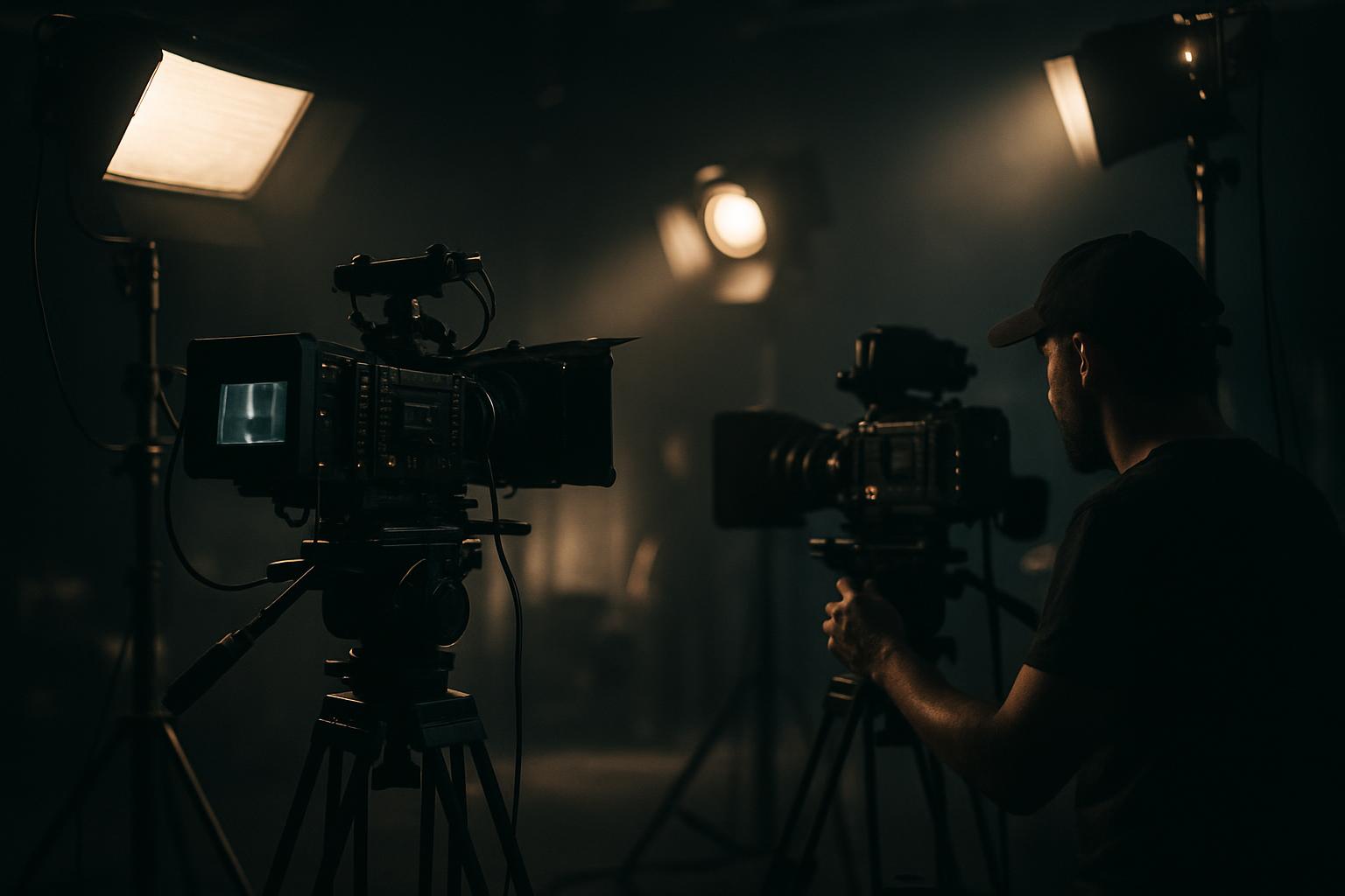 Professional video production studio